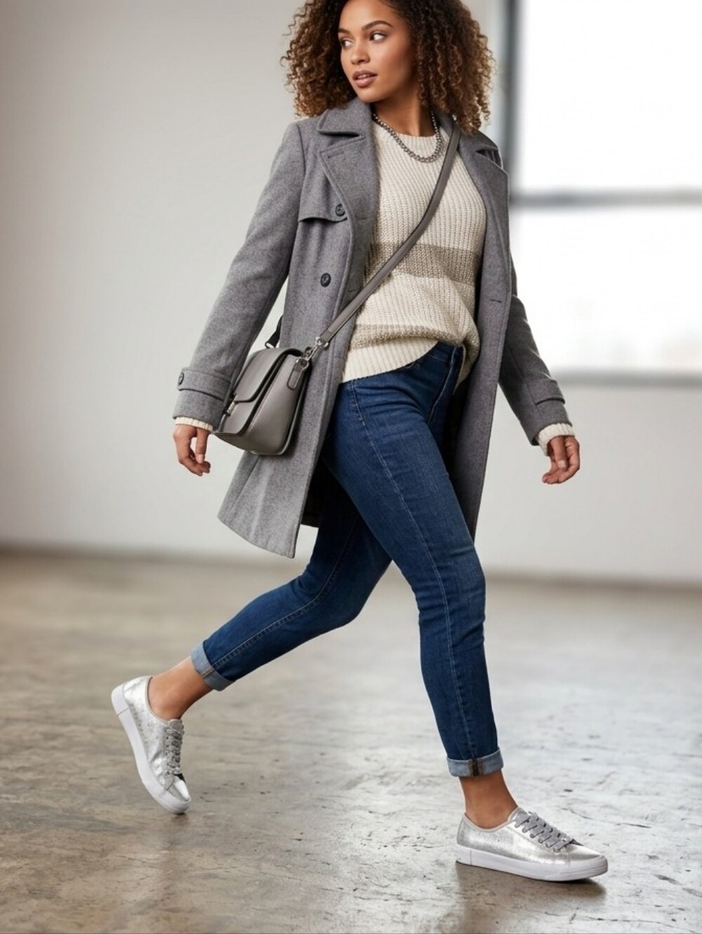 Casual and urban style (focused on the look) Tennis Brand Bebe.